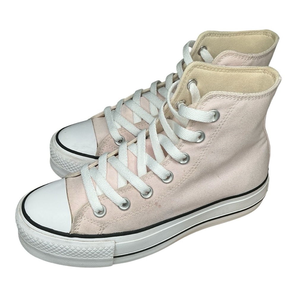 Converse Chuck Taylor All Star Platform High Top Sneakers Pink M4/W6 - Picture 2 of 16